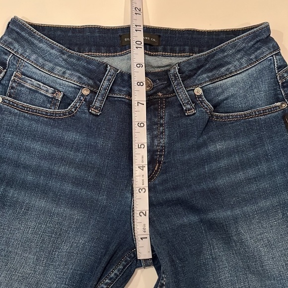 Silver Jeans Suki Slim Boot Mid Rise Size 27 - Picture 5 of 16